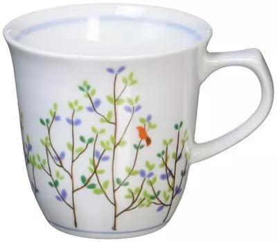 Hasami Ware Keepo Mug Seseragi 92-17 белый