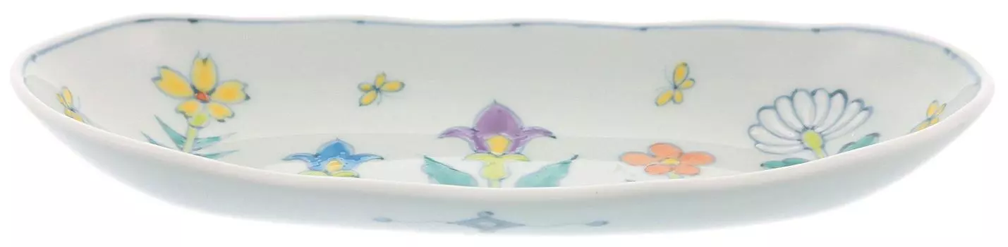 Посуда хасами печь Rinkurou Yumeji длинная чаша 25см Tachibana 009471C654