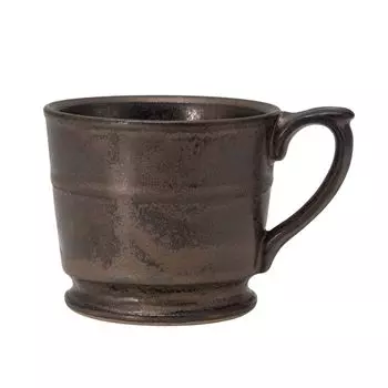 Hasami Ware Smith Mug Cup Manganese Black Capacity 300ml Black Made in Japan 49348 approx. чёрный
