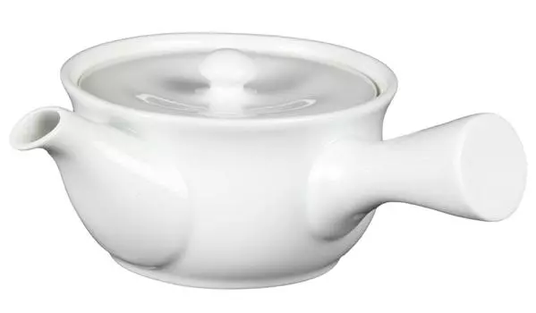 Hasami ware white porcelain Manten teapot 40619 (medium) белый