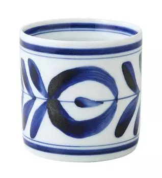 Hasamiyaki Teacup Cup Majolica Pattern Microwave Dishwasher Safe Porcelain Made in Japan 73447 белый