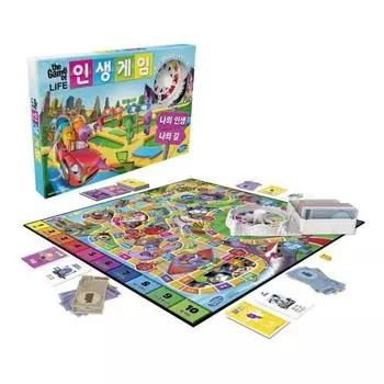 Hasbro Board Game Game of Life Korean Version, популярная корейская игра