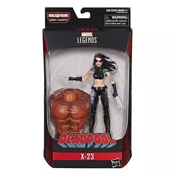 Hasbro Deadpool Marvel Legends 6-дюймовая фигурка Sasquatch Series X23 DEADPOOL 6-дюймовая SAUQUATCH SERIES Последние Marvel Legends ML Deppu Hasbro / X-23