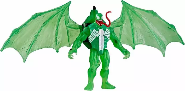 Hasbro Epic Hero Series Фигурка Web Splashers Зеленый Симбиот Веном Venom Goods Кукла Человек-Паук 4 дюйма [Товар]
