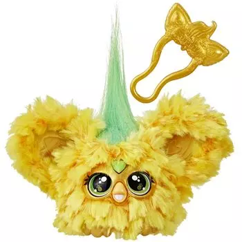 Hasbro Furby Furblets Hoolaa Pineapple Mini Furby с электрическим языком, мягкая игрушка для детей 6 лет и зеленого цвета, оригинальный продукт Friend, 45+ звуков, только, игрушка, вверх,