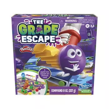 Hasbro Gaming Grape Escape Настольная игра для детей от 5 лет и веселая семейная игра с моделированием Compound Up,