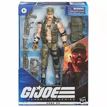 Hasbro GI JOE CLASSIFIED SERIES 6-дюймовая фигурка GUNG 2020 GI JOE CLASSIFIED SERIES 6-дюймовая фигурка GUNG HO Overseas Joe Gung Ho HO/Hasbro GI