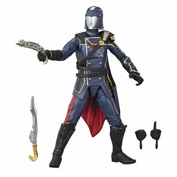 Hasbro GI JOE CLASSIFIED SERIES 6-дюймовая фигурка COBRA COMMANDER Overseas Joe GI. [Элемент]