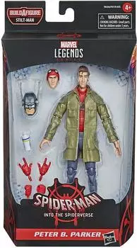 Hasbro Into the Marvel Legends 6-дюймовая фигурка серии Stiltman Питер Паркер Hasbro 2021 INTO THE MARVEL LEGENDS 6-дюймовая WAVE ПИТЕР ПАРКЕР Marvel