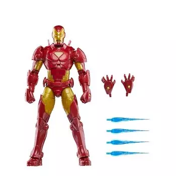 Hasbro MARVEL комиксы Marvel Железный Человек (Модель 20), Коллекционная 6-дюймовая коллекционная фигурка комиксов о Железном Человеке (15см) размер фигурки, дизайн блистерная упаковка F9027 подлинный