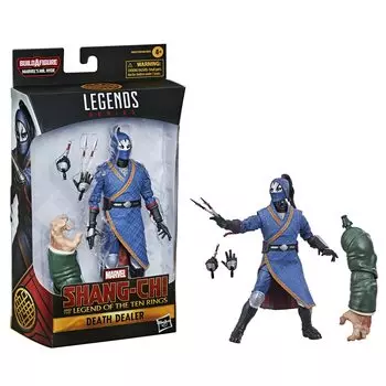 Hasbro MARVEL Legend Series Movie of the Ten Rings Death Dealer Фигурка F0251 В комплект входят оригинальные детали Shang-Chi/Legend 6-дюймовая сборная фигурка