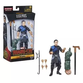 Hasbro MARVEL Legend Series Movie of the Ten Rings Фигурка Вэнь Ву F0248 В комплект входят оригинальные детали Шан-Чи/Легенда 6-дюймовая сборная фигурка