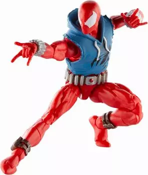 Hasbro Marvel Legends Retro Package 6-дюймовая фигурка Scarlet Spider 2024 Legends ML Clone Ben Reilly Spider-Man [Товар]
