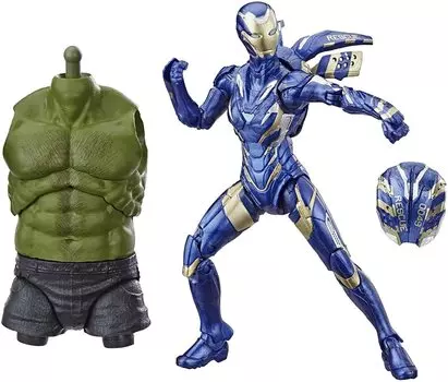 Hasbro MARVEL Marvel Legends Series Avengers Endgame Rescue 6-дюймовая фигурка с деталями для сборки Халка E3967 Подлинный продукт