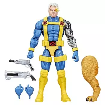 Hasbro MARVEL Marvel Legends Series Cable Comics коллекционная фигурка размером 6 дюймов с деталями F9078 подлинный продукт (15см) Построй-А-Фигурку