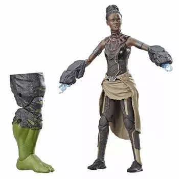 Hasbro MARVEL Marvel Legends Series Черная пантера Шури Фигурка E3973 Оригинальный продукт 6 дюймов чёрный