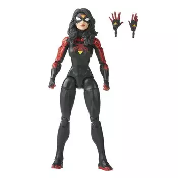 Hasbro MARVEL Marvel Legends Series Джессика Дрю Легенда фигурка размером 6 дюймов с 2 аксессуарами F6569 Подлинный продукт Женщина-паук, Человек-паук
