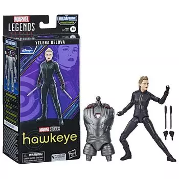 Hasbro MARVEL Marvel Legends Series Елена Соколиный Глаз Коллекция 6 дюймов Размер Действие Возраст F6541 Подлинный продукт Белова, (15 см) Фигура, 4+