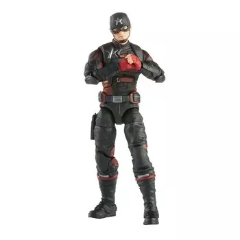 Hasbro MARVEL Marvel Legends Series Falcon Winter Soldier Agent Фигурка F0246 Оригинальные детали включены и США. 6-дюймовая фигурка-конструктор чёрный
