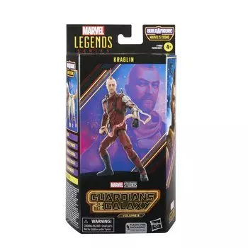 Hasbro MARVEL Marvel Legends Series Guardians of the Galaxy, размер 6 дюймов, для детей от 4 лет и старше F7406 Оригинальный продукт Kraglin, Vol.3 (15 см) фигура,