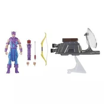 Hasbro MARVEL Marvel Legends Series Hawkeye с Skycycle Avengers 60th Anniversary Action Figure Vehicle F7063 Оригинальный продукт (15 см) &