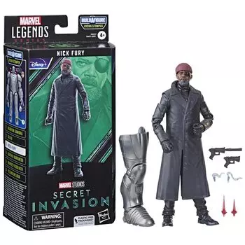 Hasbro MARVEL Marvel Legends Series Nick Secret Invasion Collection 6 дюймов Размер Action Ages F6537 Оригинальный продукт Fury, (15 см) Фигура, 4+