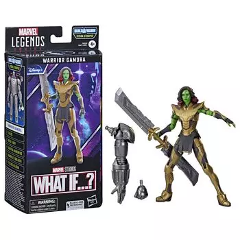Hasbro MARVEL Marvel Legends Series Warrior Gamora Какая коллекция фигурок размером 6 дюймов для детей от 4 лет F6533 Подлинный продукт, если...? (15 см)