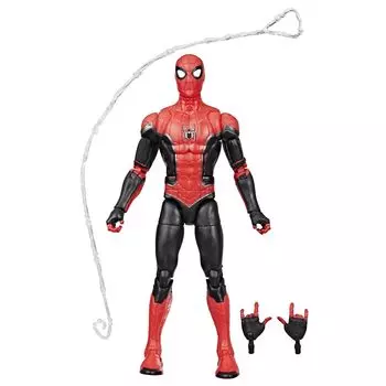 Hasbro MARVEL Marvel Legends Серия Человек-паук: Вдали от дома Человек-паук (Улучшенный костюм) Человек-паук: Коллекция «Далеко от дома» 15 см фигурка