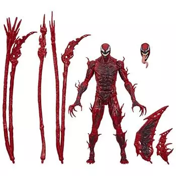 Hasbro MARVEL Marvel Legends Серия Веном: Пусть будет Карнаж Коллекция Карнаж 6 дюймов (15см) Размер фигурки F9009 Подлинный продукт