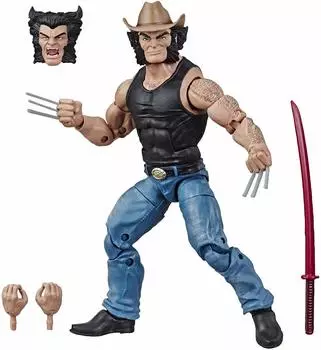 Hasbro Marvel Росомаха Логан Фигурка Marvel Legends Series 80th Anniversary E8612 X-men 6 дюймов
