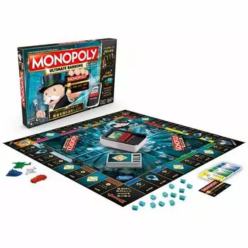 Hasbro Настольная игра Monopoly Ultimate Banking Японская версия B6677 Подлинный продукт