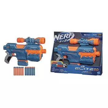 Hasbro Nerf Elite Phoenix Electric 12 Nerf Official Elite 6 Dart Tactical Nerf Blaster Outdoor Day Day Gift Christmas Toy Christmas gift christmas