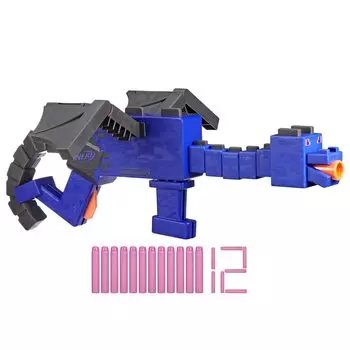 Hasbro Nerf Minecraft Minecraft ENDER DRAGON 12 элитных дротиков дизайн на основе персонажей, появляющихся в Minecraft F7912 Подлинный продукт (ХАСБРО) Бластер,