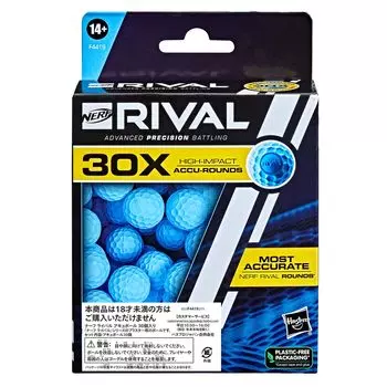 Hasbro Nerf Rival RIVAL Accuball 30 30 Accuballs высокой точности можно использовать с бластерами серии Nerf Rival F4419 Оригинальный продукт (ХАСБРО) куски,