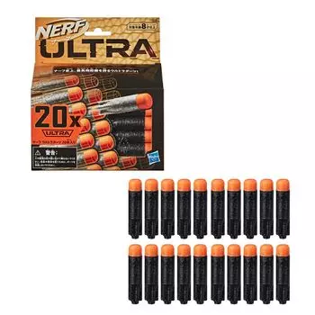 Hasbro Official Darts for Nerf Ultra Series 20 Pieces Refill Longest Flying Nerf Darts in History Compatible only with Nerf Ultra Series Blasters
