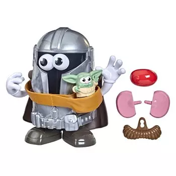 Hasbro Potato Head Yandalorian Potato Head Ages Star Включает 14 деталей Звездная игрушка F4202 Оригинальный продукт Игрушка, 2+, Игрушка, вдохновленная войнами, Войны-вдохновленные