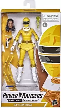 Hasbro Power Rangers Lightning Collection 6-дюймовая фигурка Yellow RANGERS 2022 LIGHTNING COLLECTION ZEO YELLOW RANGER Super Sentai Special Effects