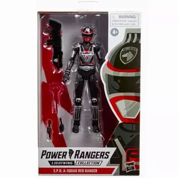 Hasbro Power Rangers Lightning Collection Фигурка Red RANGERS 2022 LIGHTNING COLLECTION SPACE PATROL DELTA RED RANGER SPD Tokusou Sentai