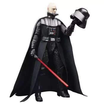 Hasbro Star Wars Black Series STAR WARS Дарт Звездные войны Эпизод джедаев 40-я годовщина Размер Действие Возраст F7082 Подлинные рождественские рождественские подарки