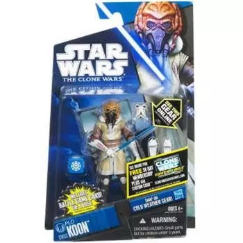 Hasbro Star Wars Clone Wars Базовая фигурка Пло Кун Weather Wars 2011 The Clone Wars Фигурка CW53 Пло Кун (Холодная передача)/Звезда []