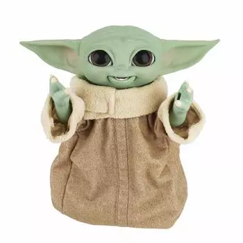 Hasbro Star Wars Galactic Mumbling Glow Goo The Child Аниматронная игрушка Электрическая Более 40 комбинаций звуков и движений Интерактивные аксессуары