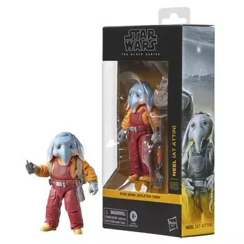 Hasbro Star Wars STAR WARS Black Series Star Skeleton Crew Collection Фигурка F9990 Оригинальный продукт Нил, Wars 6 дюймов (15см)
