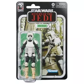 Hasbro Star Wars STAR WARS Black Series Байкер Звездные войны Эпизод джедаев 40-я годовщина Размер 6 дюймов Действие Возраст от 4 лет и старше F7074 Оригинальный продукт