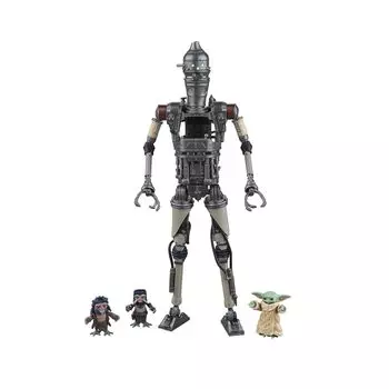 Hasbro Star Wars STAR WARS Black Series Star The Mandalorian Collection 15 см фигурка G0074 подлинный продукт IG-12 & Groogoo, Wars: 2-Pack