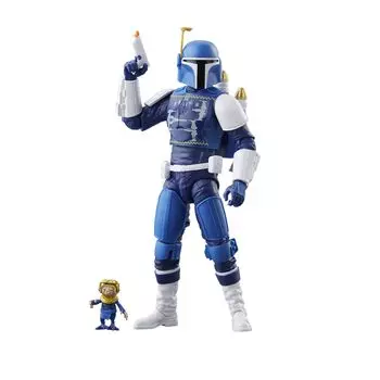 Hasbro Star Wars STAR WARS Black Series Mandalorian Scout Star Wars Collection 6 дюймов Размер Action Ages F8314 Подлинный продукт (Праздничный выпуск) (15 см)