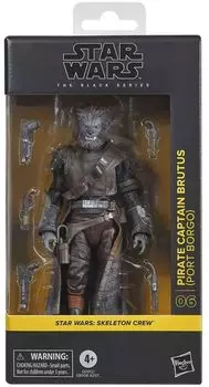 Hasbro Star Wars STAR WARS Black Series Star Skeleton Crew Collection Фигурка G0012 Оригинальный продукт Brutus, Wars 6 дюймов (15см)