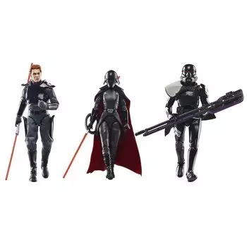 Hasbro Star Wars STAR WARS Black Series Gaming Great Second Cal Purge Star Wars Fallen Order 15 см Фигурка Упаковка из 3 штук F9248 Подлинный продукт