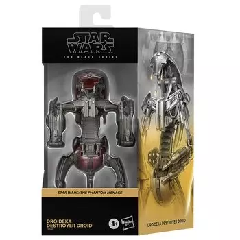 Hasbro Star Wars STAR WARS Black Series Droideka Destroyer Star The Phantom Menace Deluxe Collection Item 15cm Action Figure F9546 Original Product