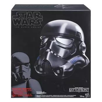 Hasbro Star Wars STAR WARS Black Series Shadow Trooper Premium Electronic Star Battlefront Adult Role Play Ages C0063 Authentic Product Helmet, Wars