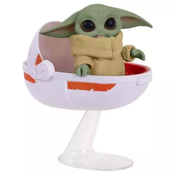 Hasbro Star Wars Wild Ride Grogu The Child Аниматронная игрушка Звездные войны Игрушка, объединяющая более 25 звуков и движений Возраст от 4 лет и старше Электрический F3954 Подлинный